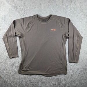 Sitka Gear Core Lightweight Crew LS Long Sleeve Shirt Mens 2XL Brown